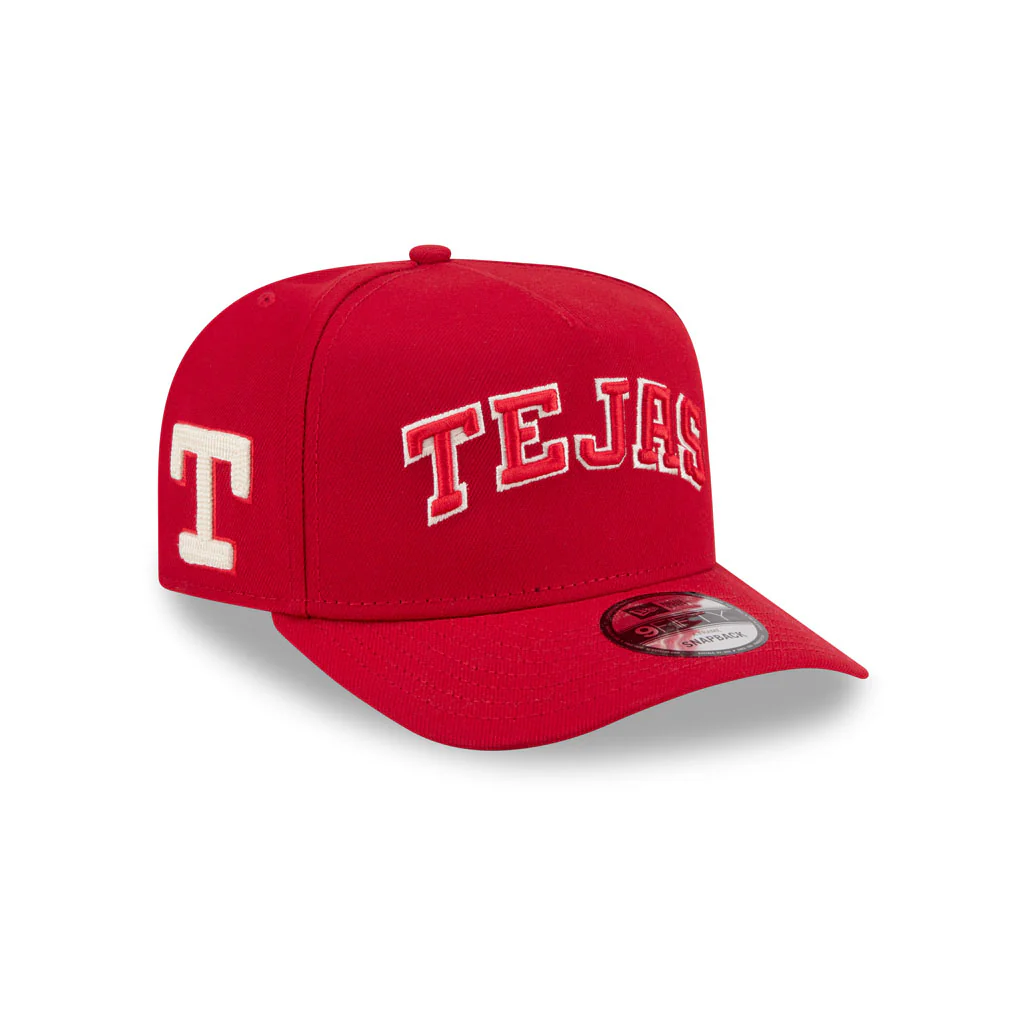 MLB Texas Rangers New Era 2026 Fan-Pack City Connect 9FIFTY A-Frame Snapback Hat - Blue - Image 2