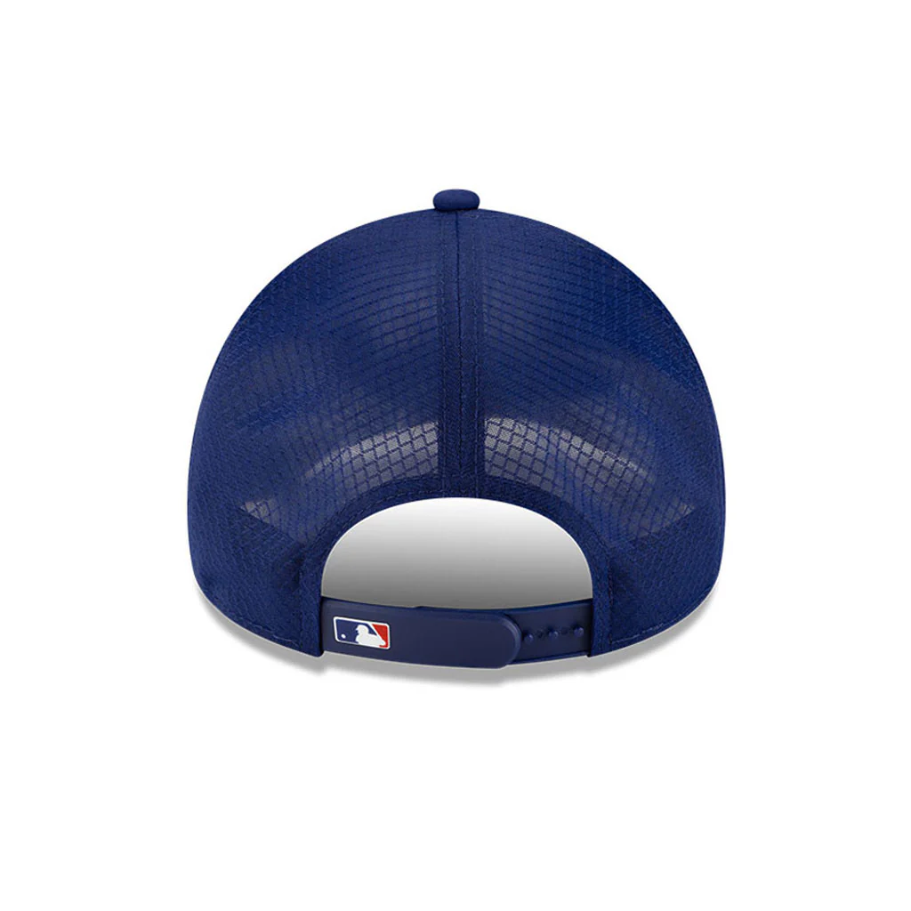 MLB Texas Rangers New Era Batting Practice Apex 9FORTY Snapback Hat - Blue - Image 3