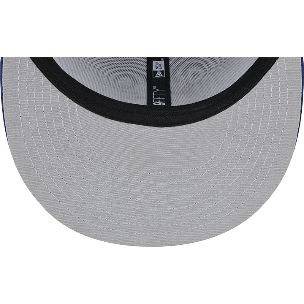 MLB Texas Rangers New Era OTC Trucker 9FIFTY Snapback Hat - Blue - Image 7