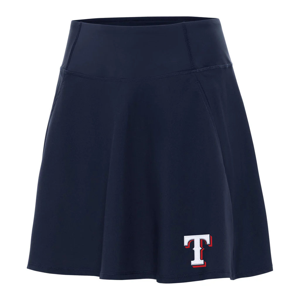 MLB Texas Rangers Women's Antigua Chip Skort - Navy