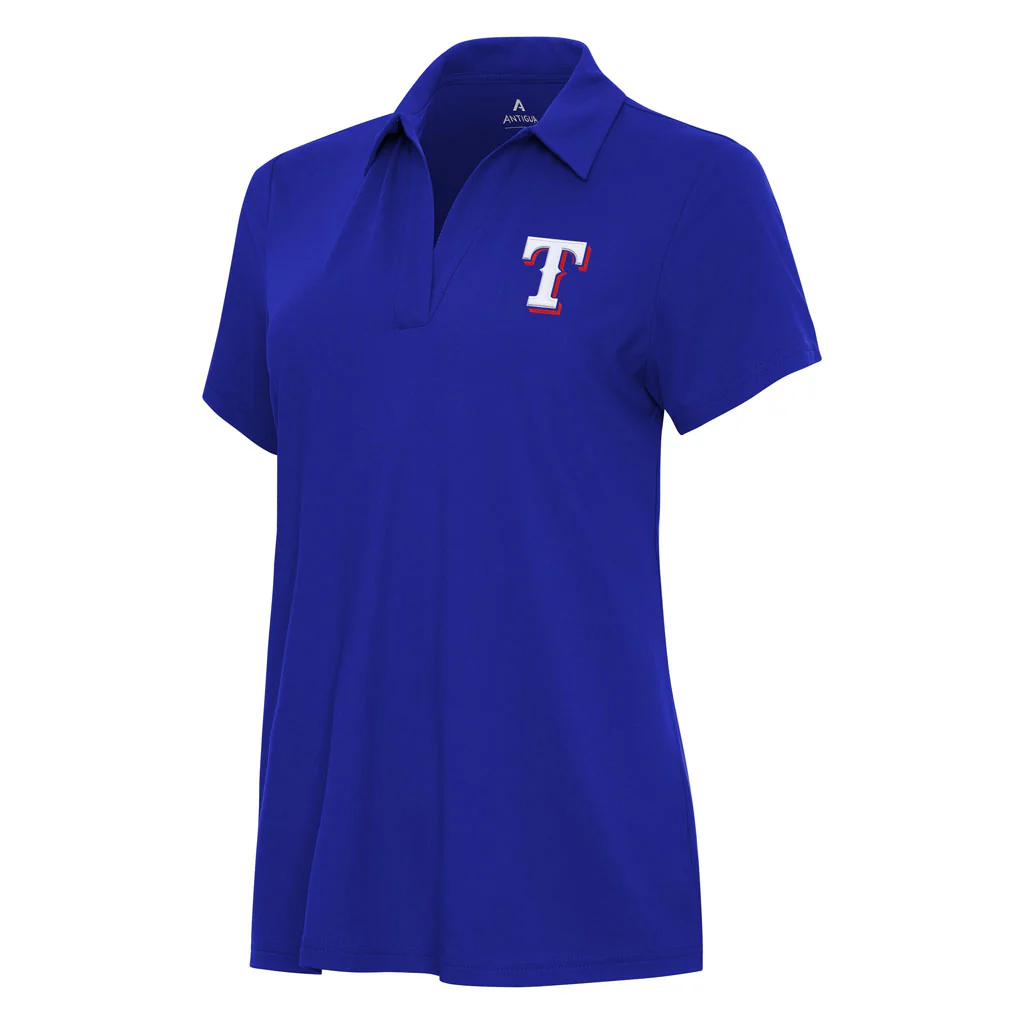MLB Texas Rangers Women's Antigua Era Polo - Blue