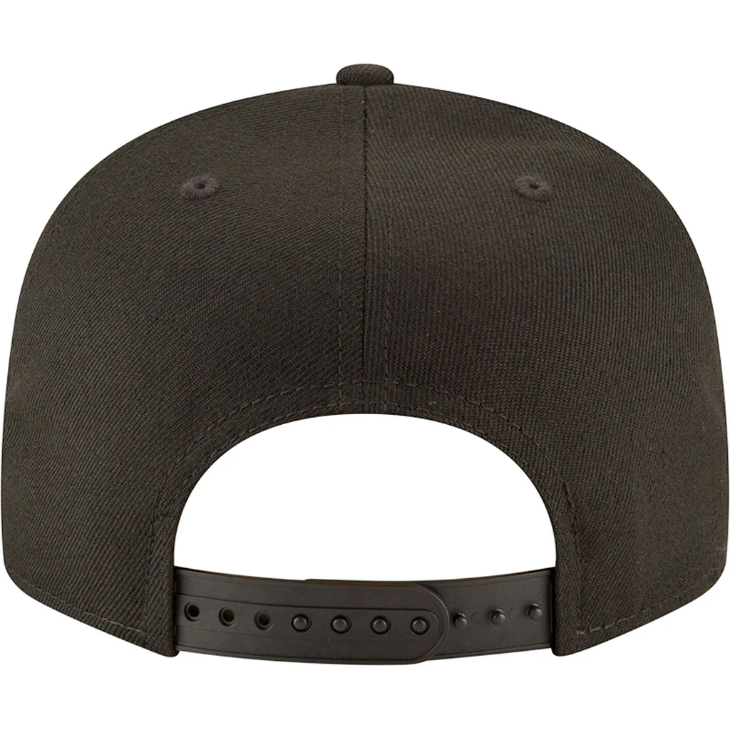 MLB Toronto Blue Jays New Era Black on Black 9FIFTY Snapback Hat - Black - Image 6