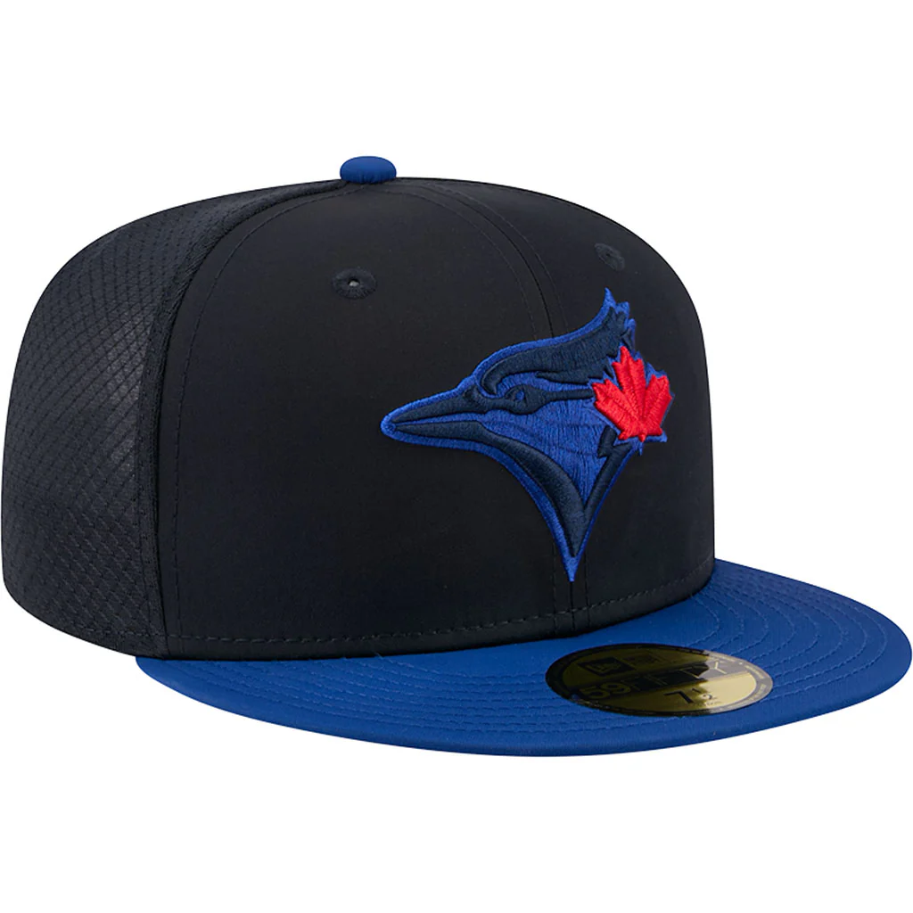 MLB Toronto Blue Jays New Era City Connect Batting Practice 59FIFTY Fitted Hat - Navy - Image 2