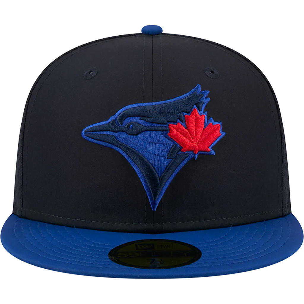 MLB Toronto Blue Jays New Era City Connect Batting Practice 59FIFTY Fitted Hat - Navy - Image 3