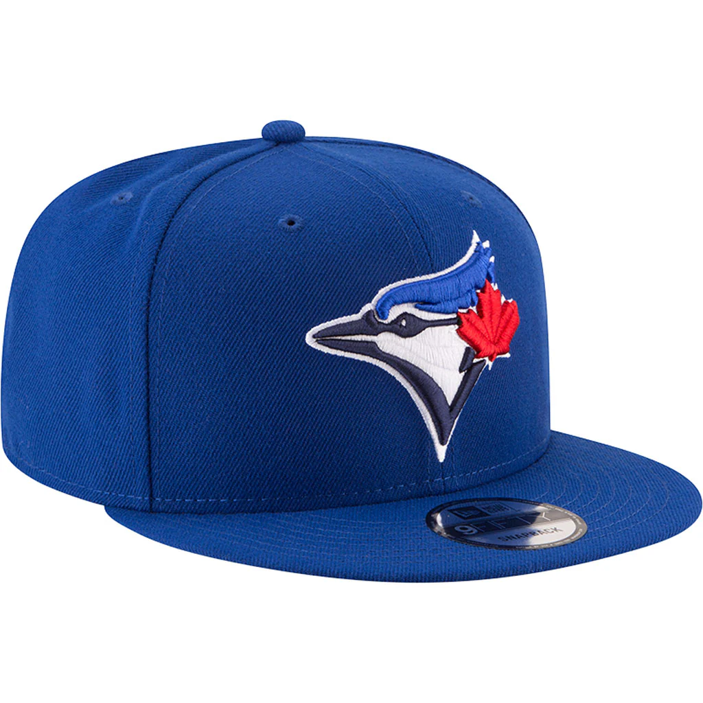 MLB Toronto Blue Jays New Era OTC Basic 9FIFTY Snapback Hat - Blue - Image 2