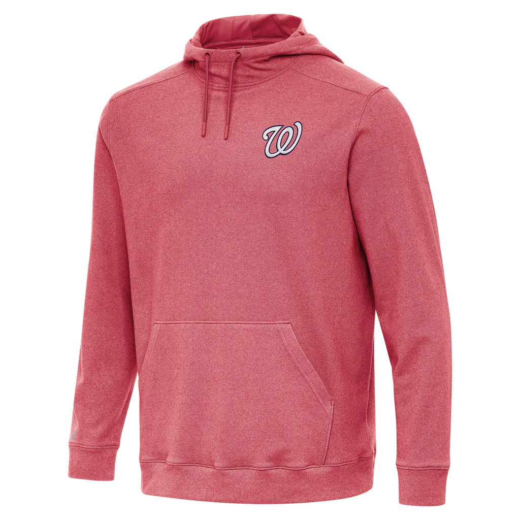 MLB Washington Nationals Antigua Cloud Pullover Hoodie - Red