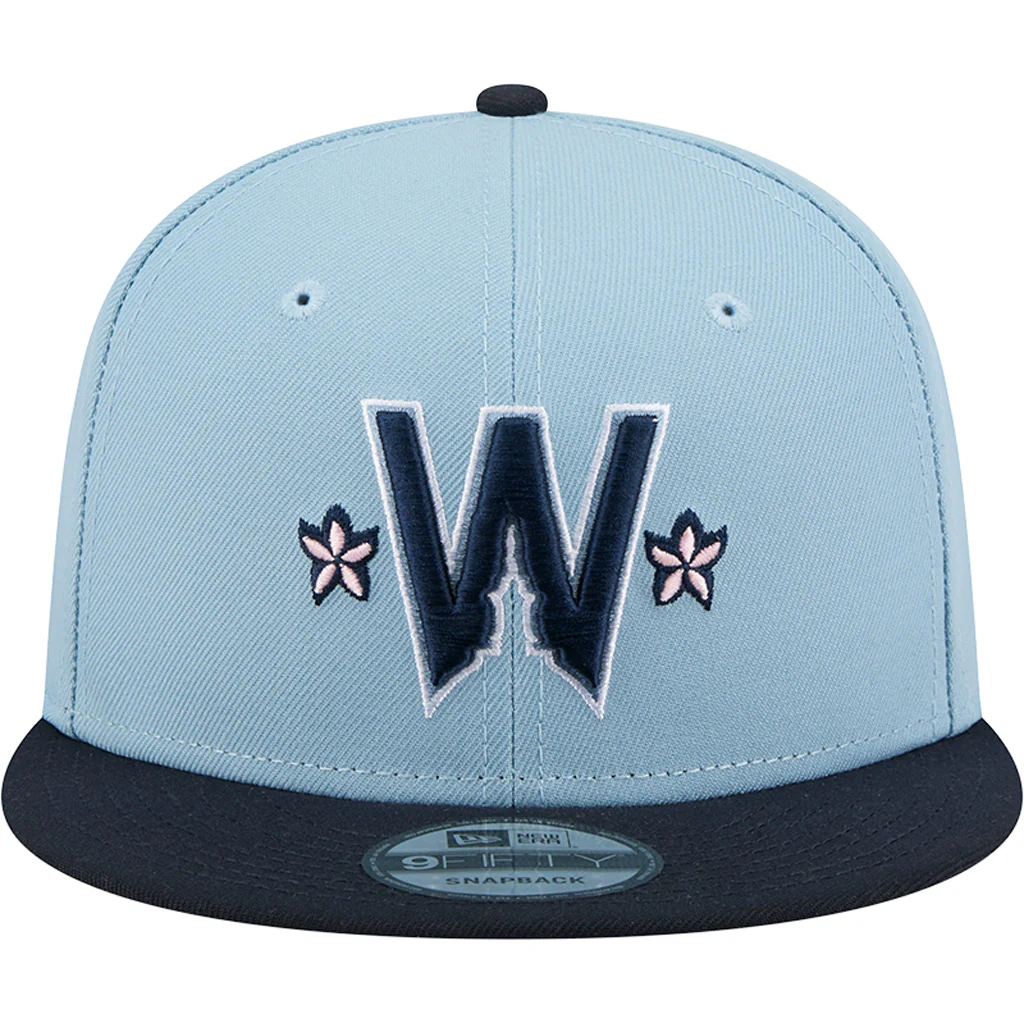 MLB Washington Nationals New Era 2025 City Connect 9FIFTY Snapback Hat - Blue - Image 3