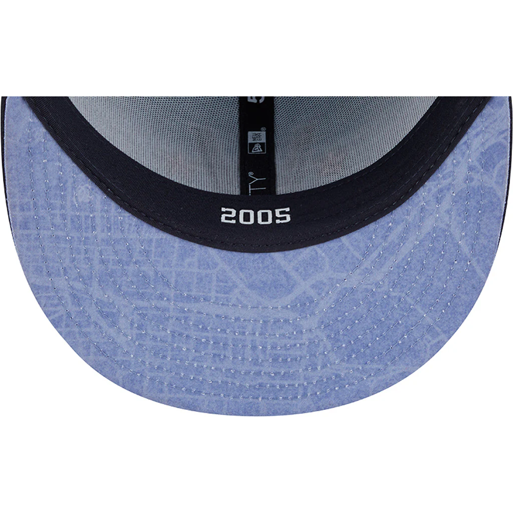 MLB Washington Nationals New Era 2025 City Connect Authentic Collection 59FIFTY Fitted Hat - Blue - Image 5