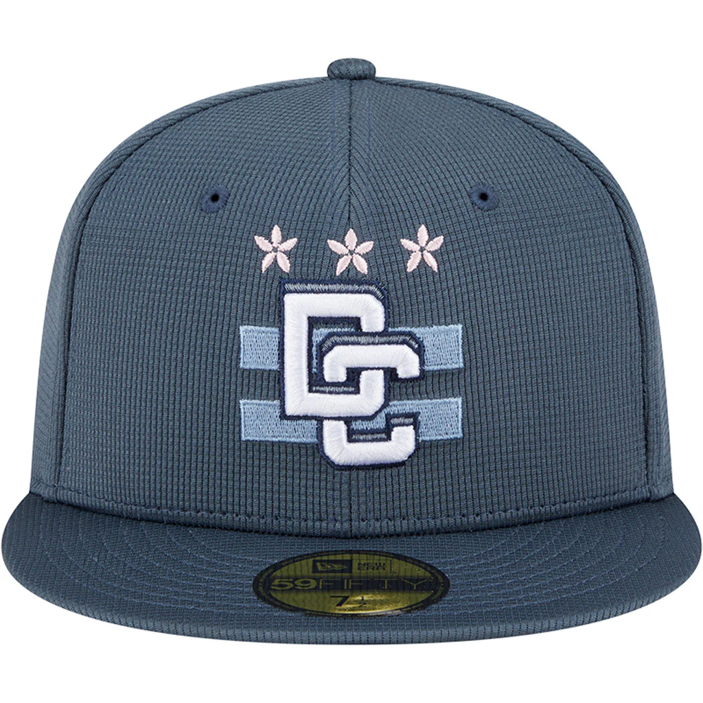 MLB Washington Nationals New Era 2025 City Connect Batting Practice 59FIFTY Fitted Hat - Navy - Image 3