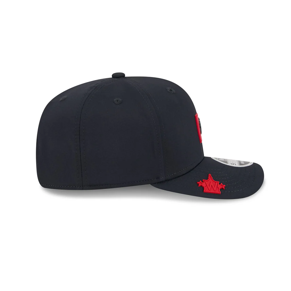 MLB Washington Nationals New Era 2026 Clubhouse 9SEVENTY Stretch Snap Hat - Navy - Image 5