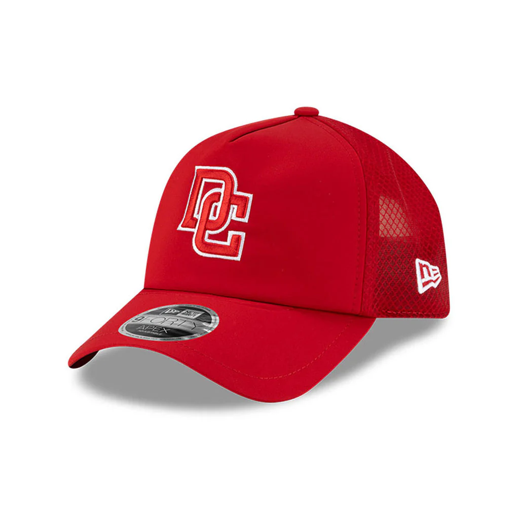 MLB Washington Nationals New Era Batting Practice Apex 9FORTY Snapback Hat - Red