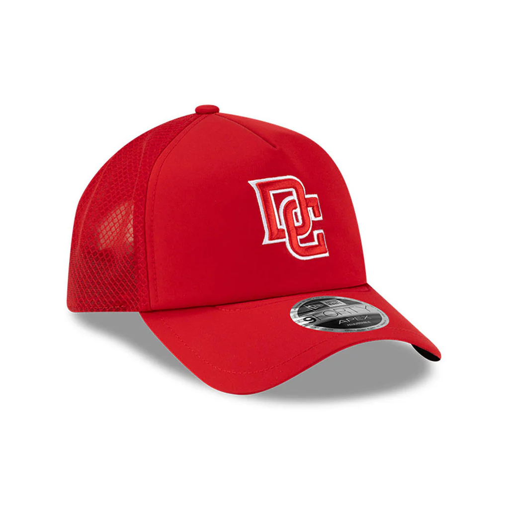 MLB Washington Nationals New Era Batting Practice Apex 9FORTY Snapback Hat - Red - Image 2