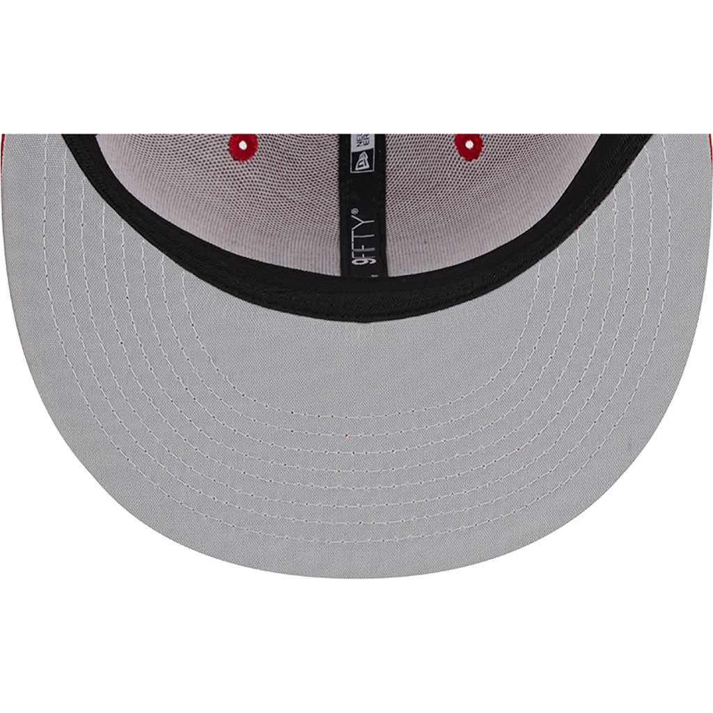 MLB Washington Nationals New Era OTC Trucker 9FIFTY Snapback Hat - Red - Image 7