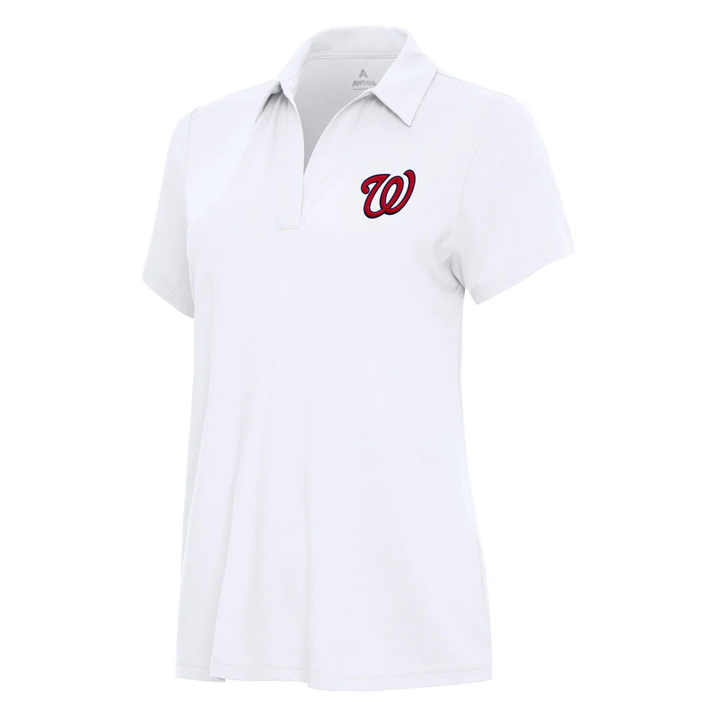 MLB Washington Nationals Women's Antigua Era Polo - White