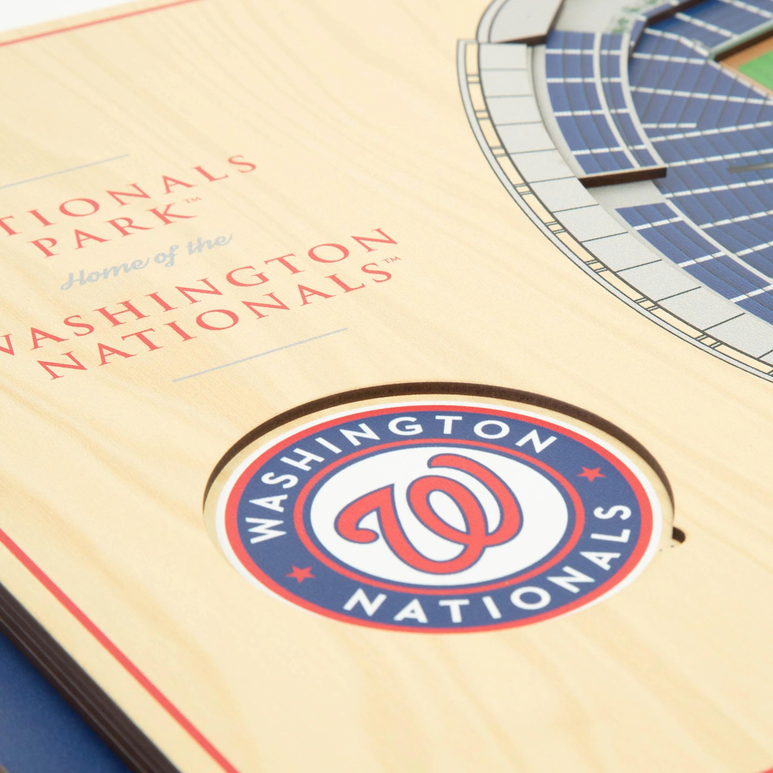 MLB Washington Nationals You the Fan 5-Layer 3D Stadium View Wall Art - Image 4