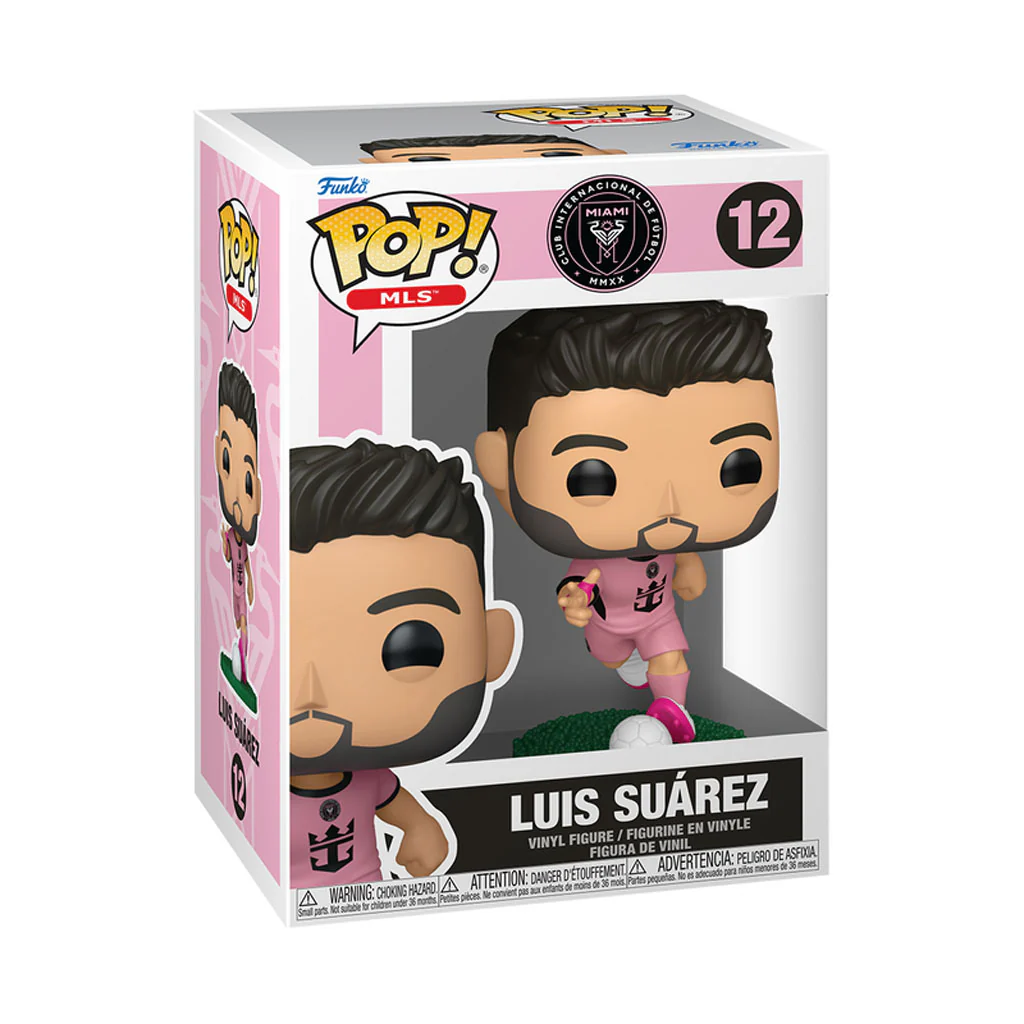 MLS Inter Miami FC Luis Suarez Funko Pop! Vinyl Figure - Image 2