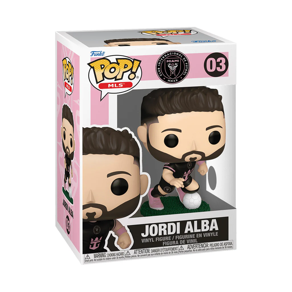 MLS Inter Miami Jordi Alba Funko Pop! Vinyl Figure - Image 2