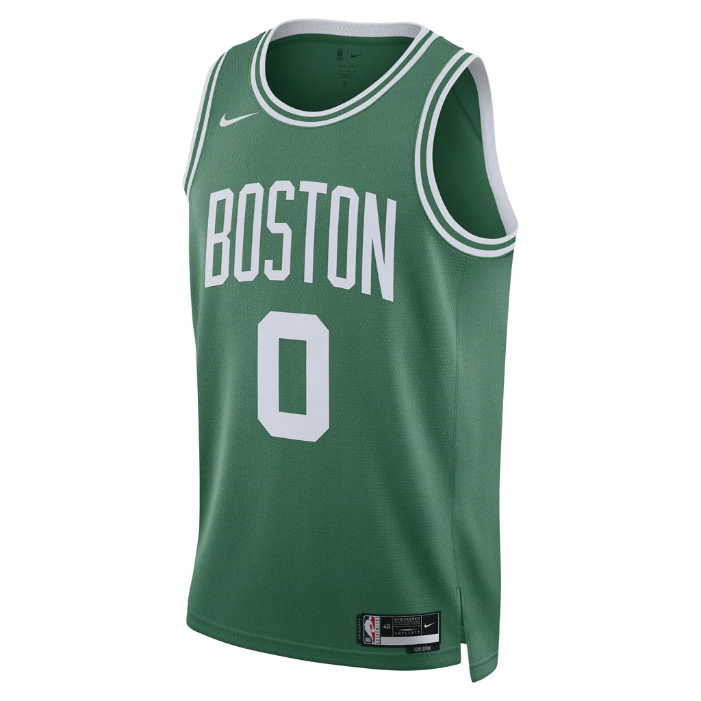 NBA Boston Celtics Jayson Tatum Nike Icon Swingman Jersey - Image 2