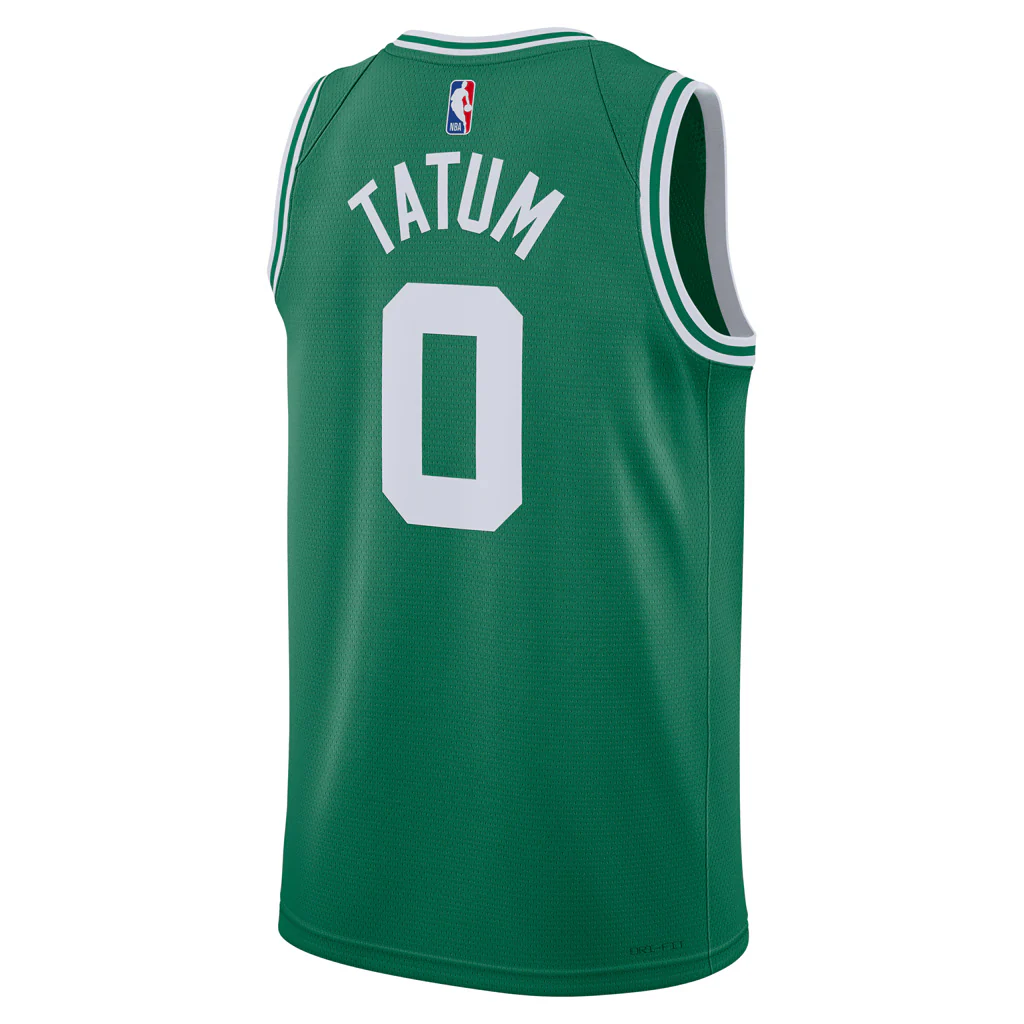 NBA Boston Celtics Jayson Tatum Nike Icon Swingman Jersey - Image 3