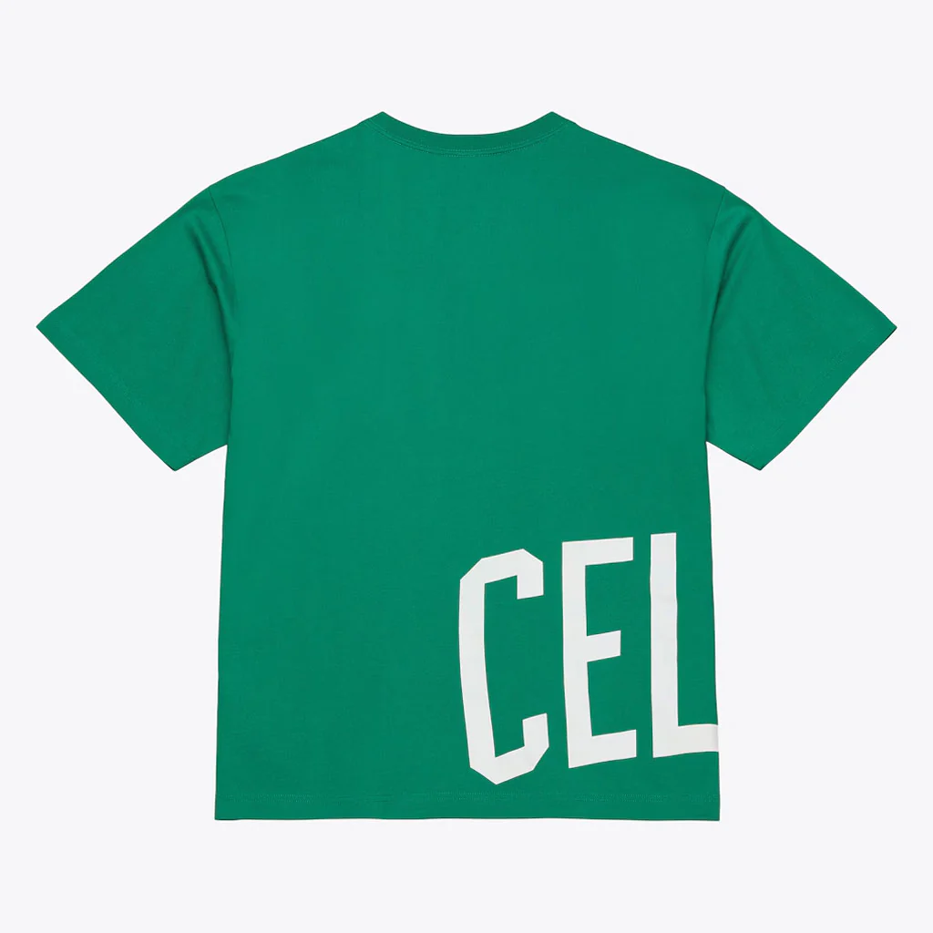 NBA Boston Celtics Mitchell & Ness Playoff Win Premium T-Shirt - Green - Image 2