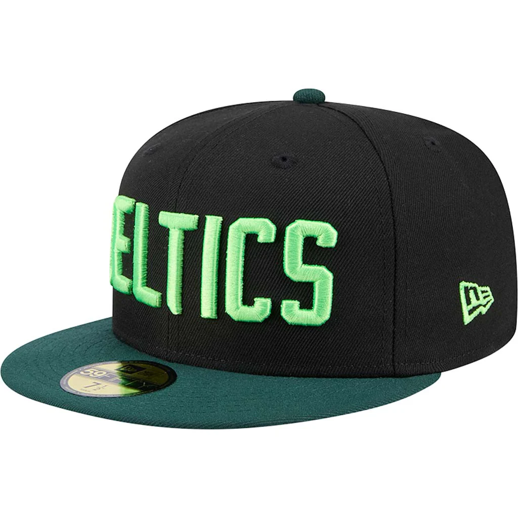 NBA Boston Celtics New Era 2024/25 City Edition 59FIFTY Fitted Hat - Image 2