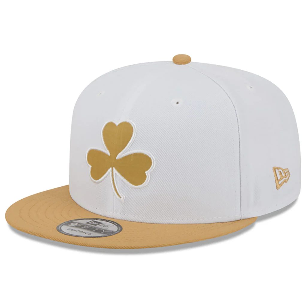 NBA Boston Celtics New Era 2025-26 City Edition 9FIFTY Snapback Hat - White - Image 2