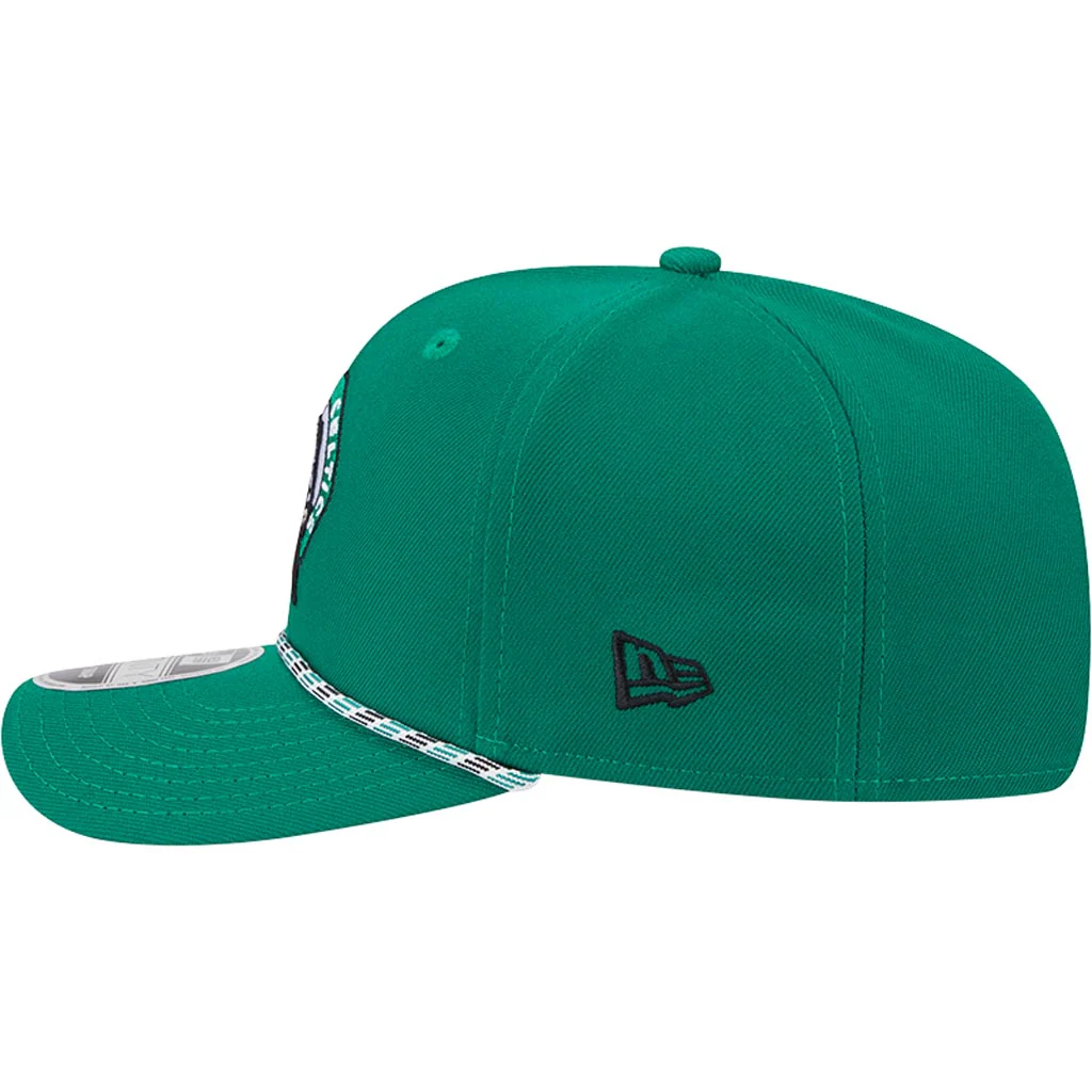 NBA Boston Celtics New Era Multi Rope 9SEVENTY Stretch-Snapback Hat - Green - Image 4