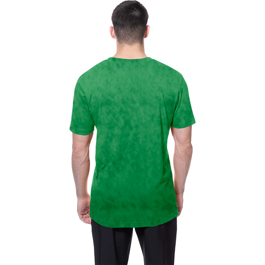 NBA Boston Celtics New Era Throwback Wash T-Shirt - Green - Image 2