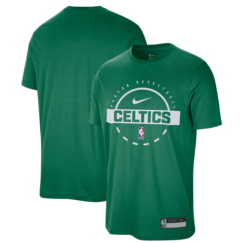 NBA Boston Celtics Nike 2025 Authentic Practice T-Shirt - Green