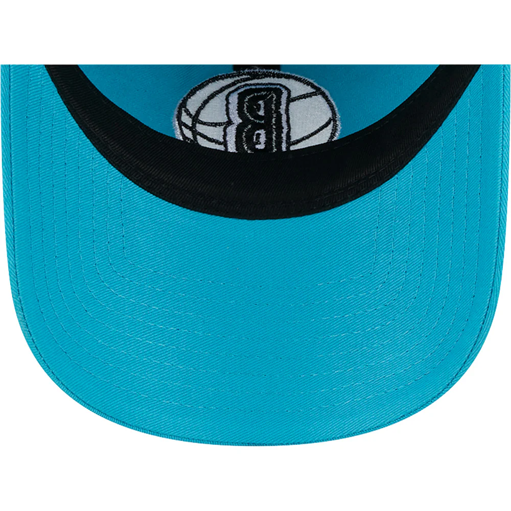 NBA Brooklyn Nets New Era 2023/24 City Edition Alternate 9TWENTY Adjustable Hat - Teal - Image 5