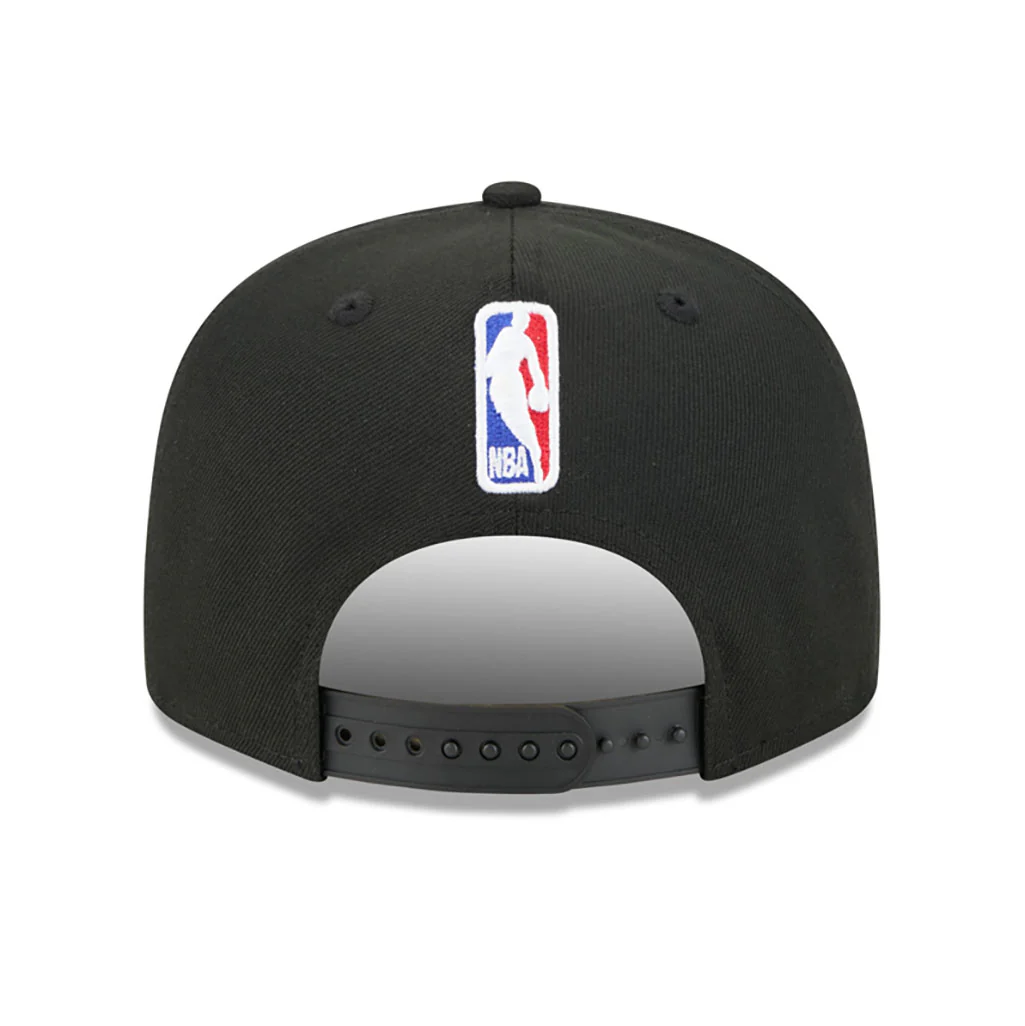 NBA Brooklyn Nets New Era 2025-26 City Edition 9FIFTY Snapback Hat - Black - Image 4