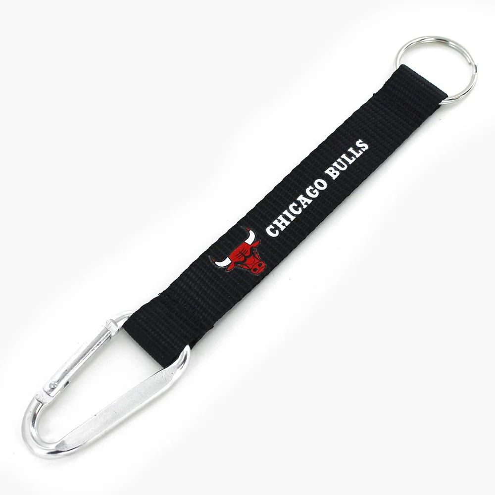 NBA Chicago Bulls Aminco Carabiner Lanyard Keychain