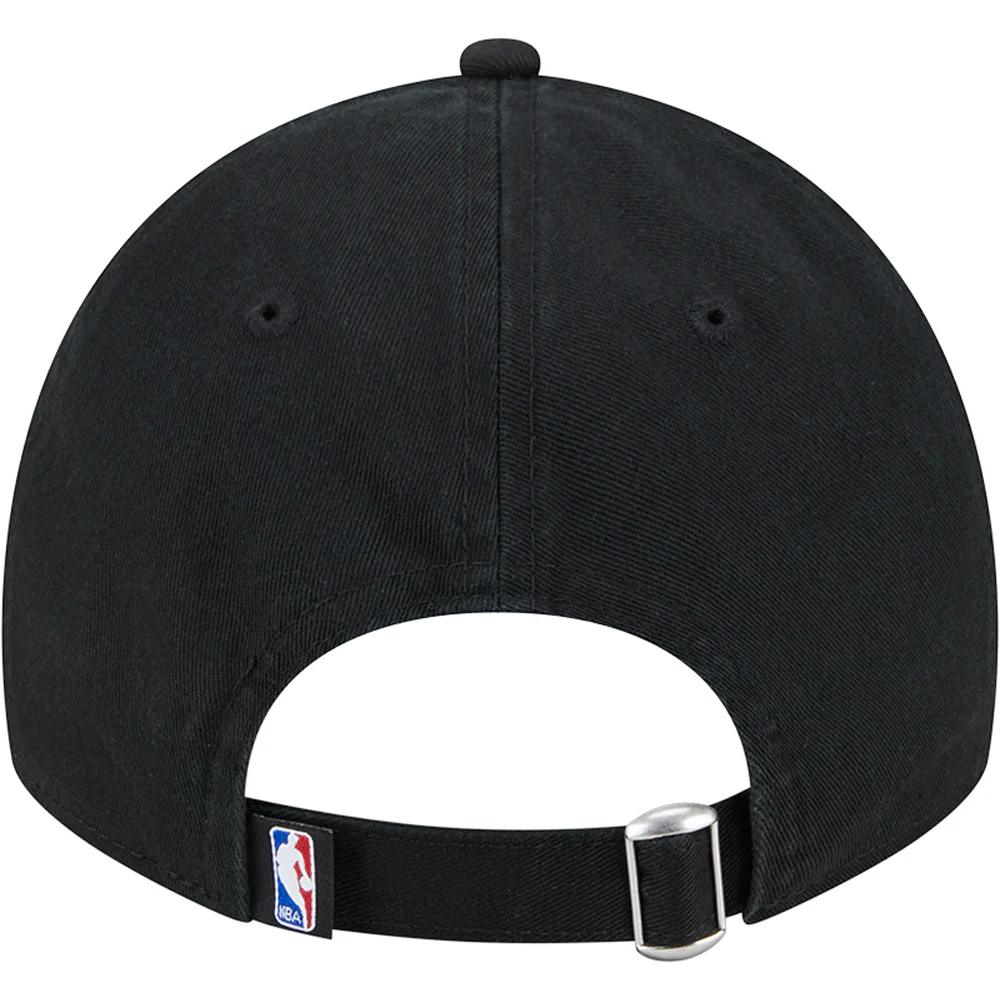 NBA Chicago Bulls New Era 2023/24 City Edition 9TWENTY Adjustable Hat - Black - Image 4
