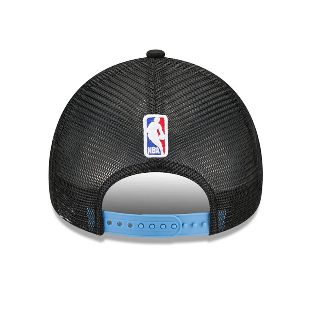 NBA Chicago Bulls New Era 2025-26 City Edition 9FORTY A-Frame Adjustable Hat - Black - Image 4