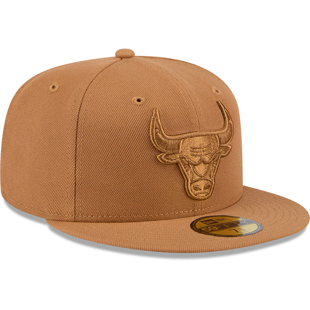NBA Chicago Bulls New Era Bronze Color Pack 59FIFTY Hat - Image 2