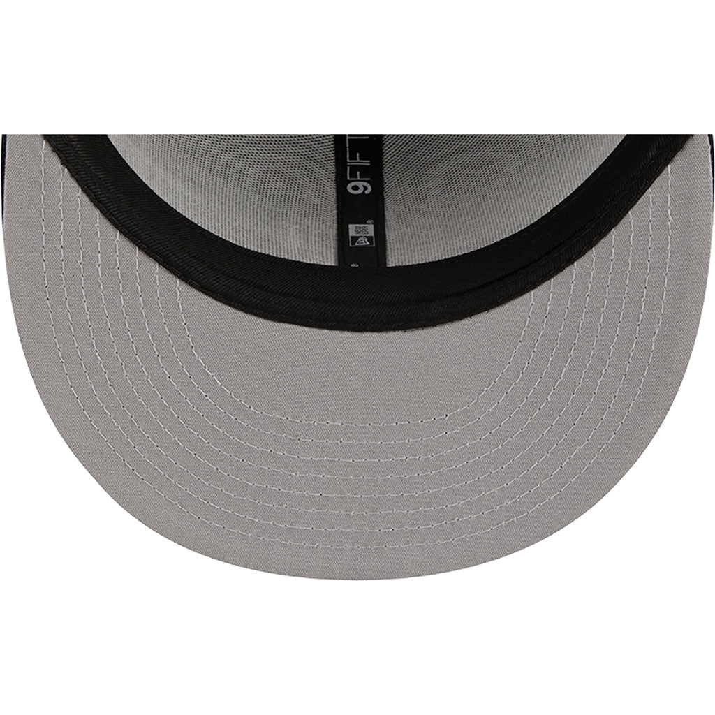 NBA Chicago Bulls New Era OTC Trucker 9FIFTY Snapback Hat - Black - Image 7