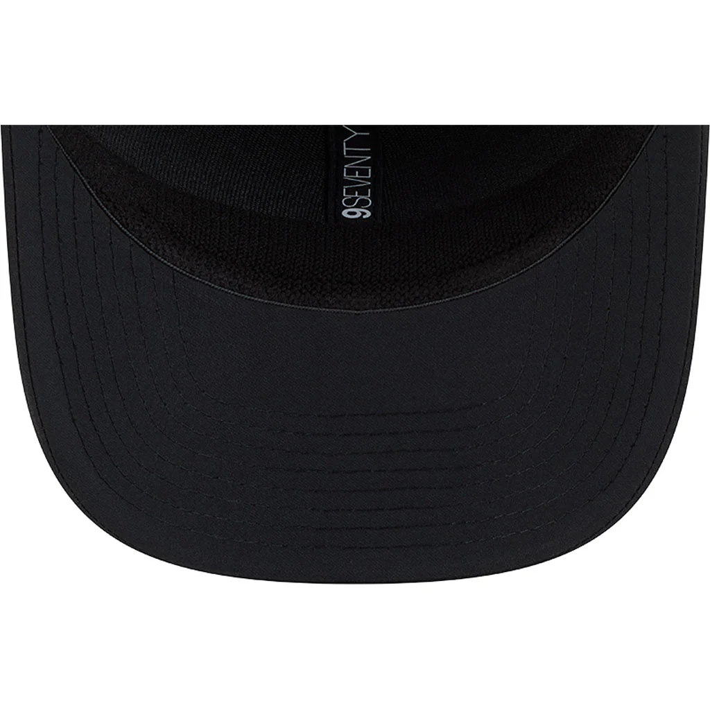 NBA Chicago Bulls New Era Sport 9SEVENTY Stretch Snap Hat - Black - Image 7