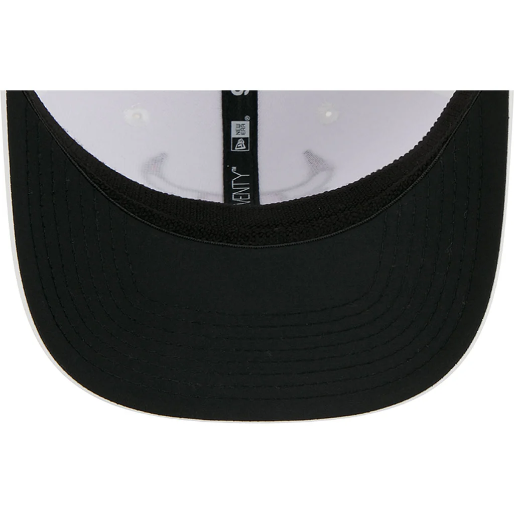 NBA Chicago Bulls New Era Sport 9SEVENTY Stretch Snapback Hat - White - Image 7
