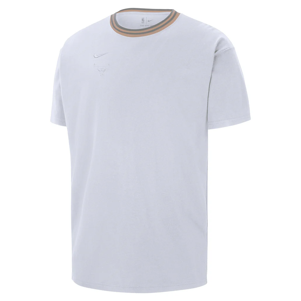 NBA Chicago Bulls Nike 2024/25 City Edition Premium Max90 Short Sleeve T-Shirt - Image 2