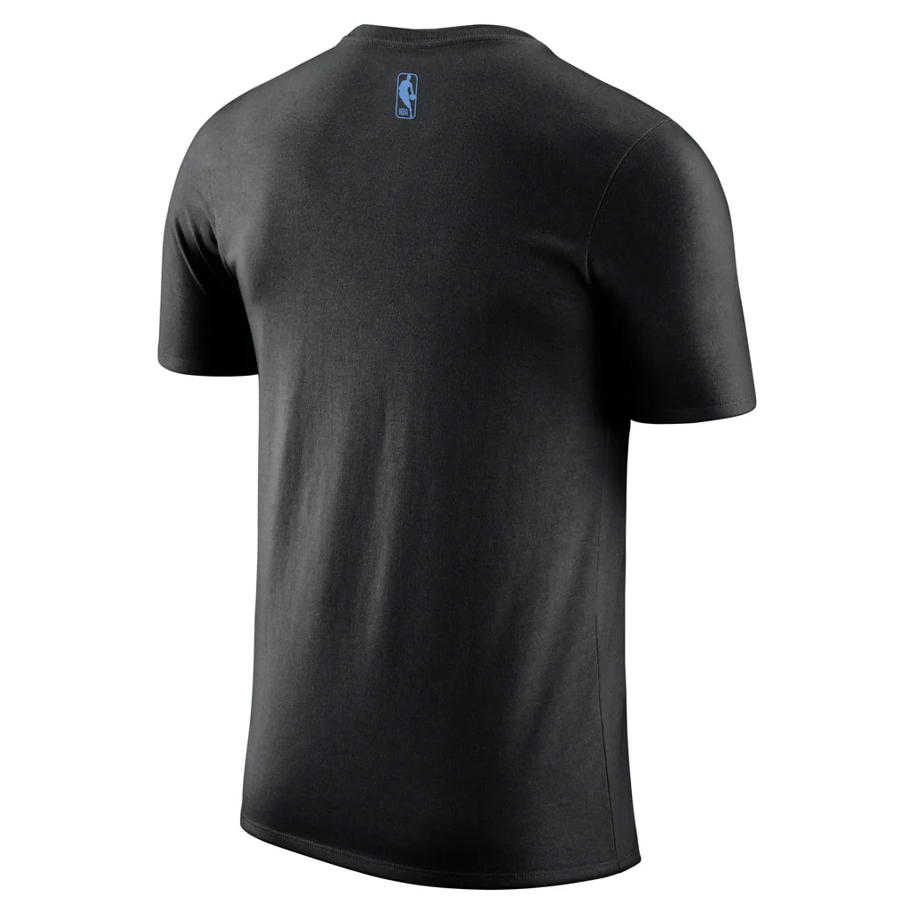 NBA Chicago Bulls Nike 2025-26 City Edition Logo Essential T-Shirt - Black - Image 3
