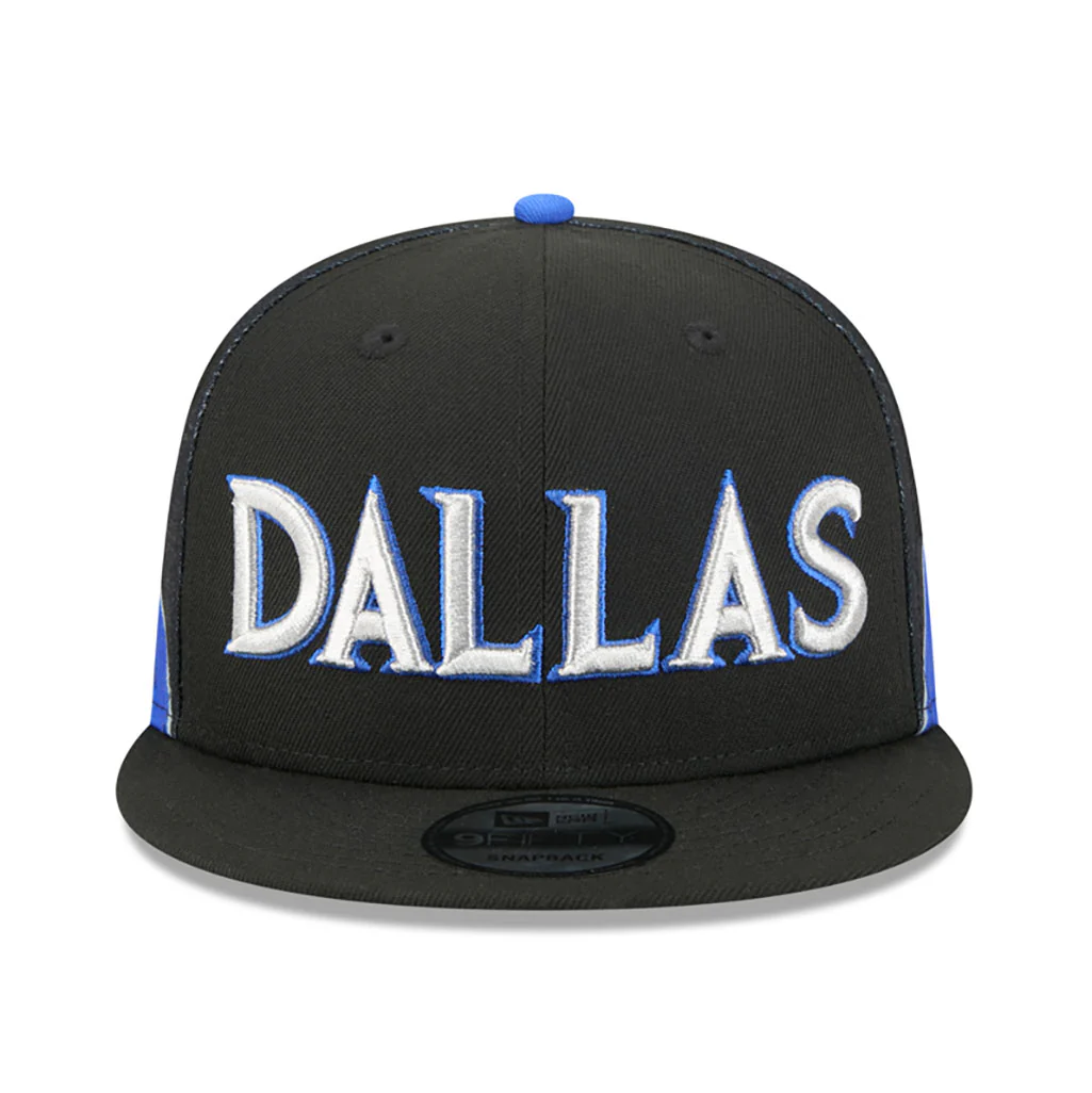 NBA Dallas Mavericks New Era 2025-26 City Edition 9FIFTY Snapback Hat - Black - Image 3
