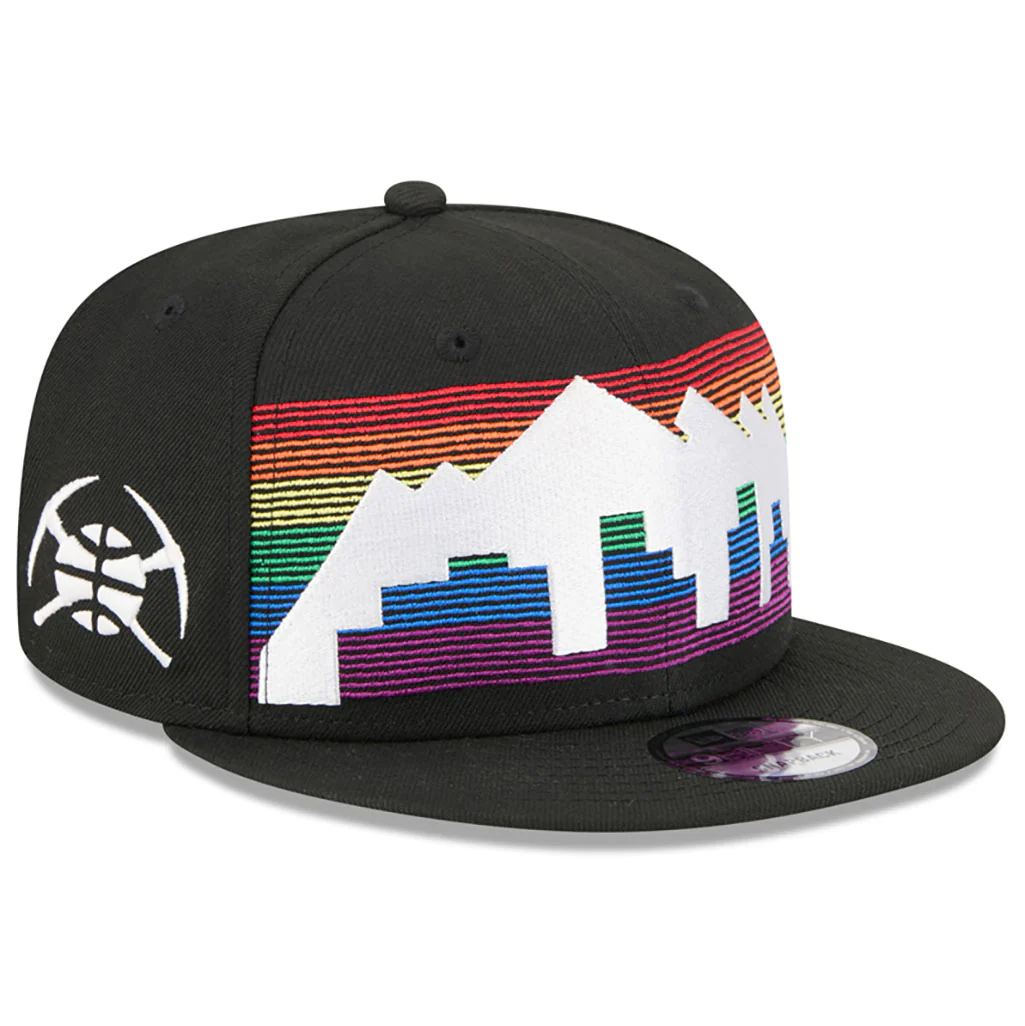 NBA Denver Nuggets New Era 2025-26 City Edition 9FIFTY Snapback Hat - Black