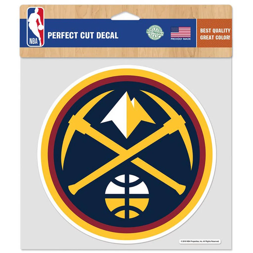 NBA Denver Nuggets WinCraft 8" x 8" Decal