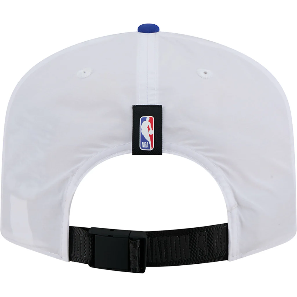 NBA Golden State Warriors New Era 2025 NBA Draft 9FIFTY Golfer Adjustable Hat - White - Image 4