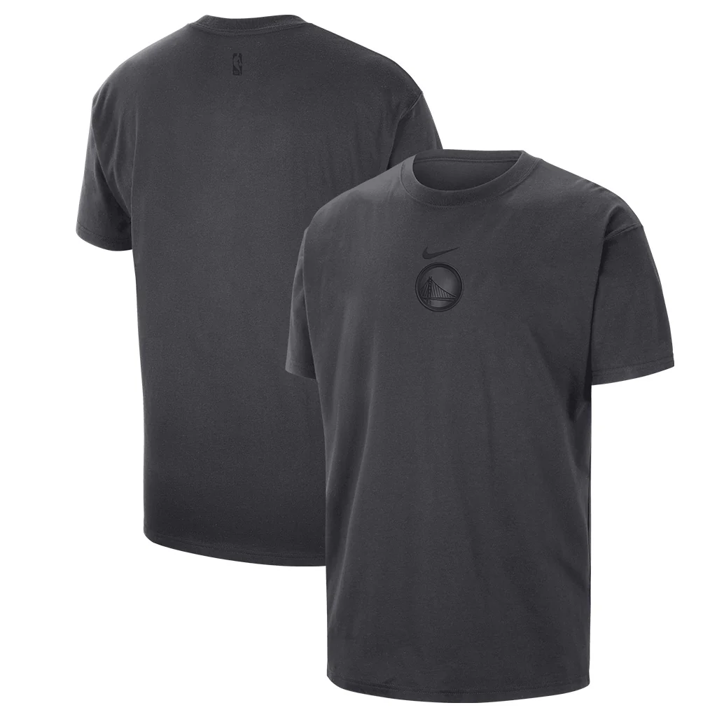 NBA Golden State Warriors Nike Travel Premium Max90 T-Shirt - Black