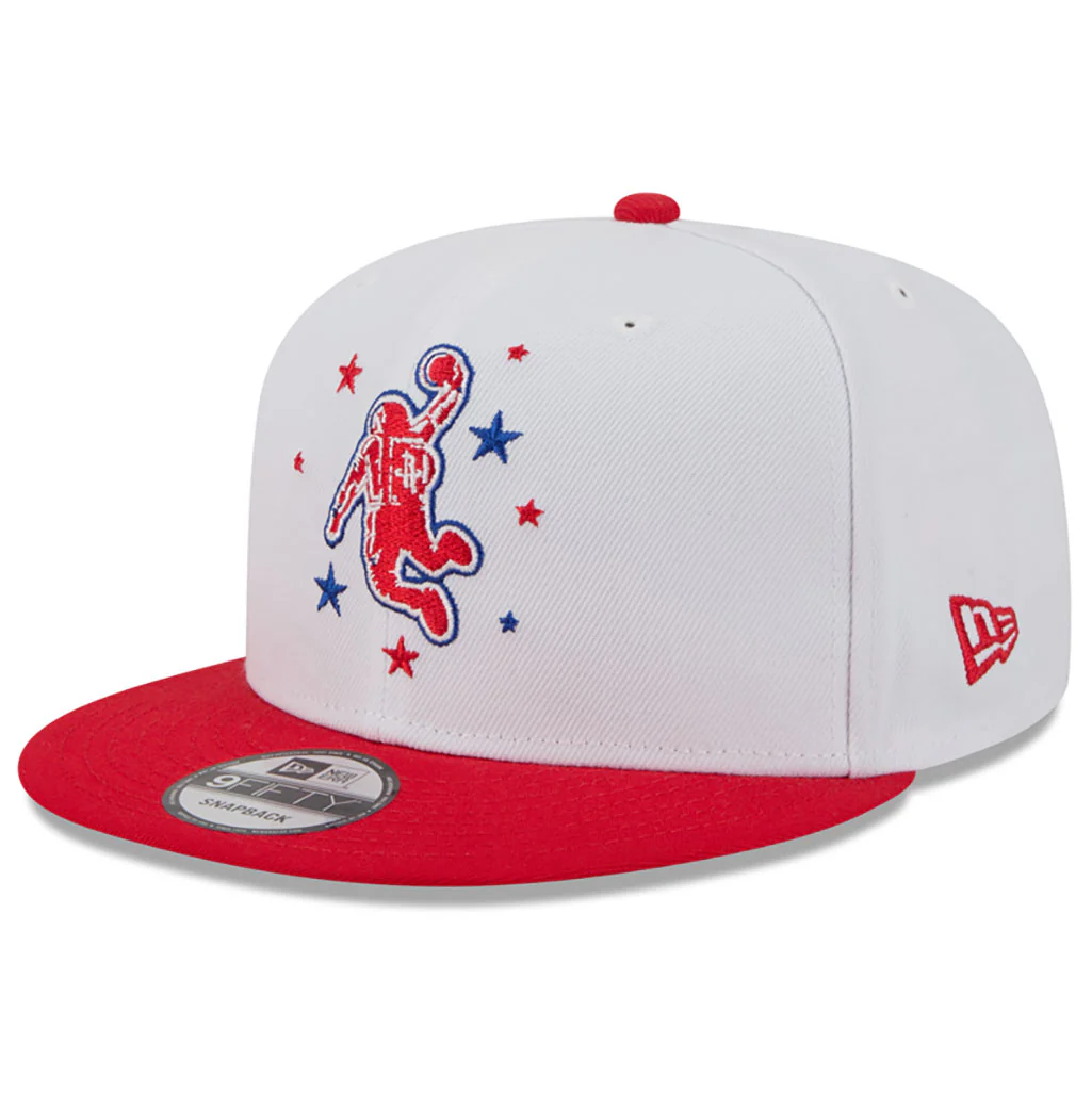 NBA Houston Rockets New Era 2025-26 City Edition 9FIFTY Snapback Hat - White - Image 2