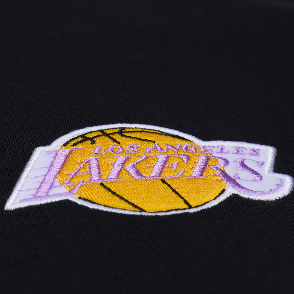 NBA Los Angeles Lakers Mitchell & Ness Playoff Win Premium T-Shirt - Black - Image 3