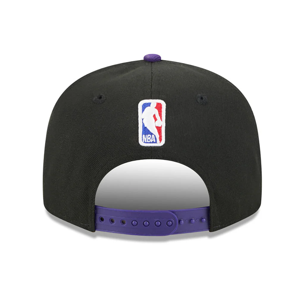 NBA Los Angeles Lakers New Era 2025-26 City Edition 9FIFTY Snapback Hat - Black - Image 4