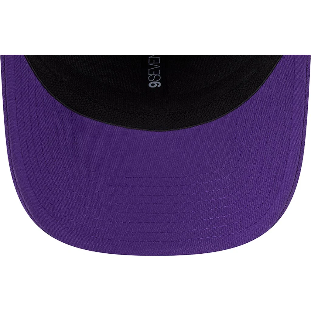 NBA Los Angeles Lakers New Era Multi Rope 9SEVENTY Stretch-Snapback Hat - Purple - Image 5