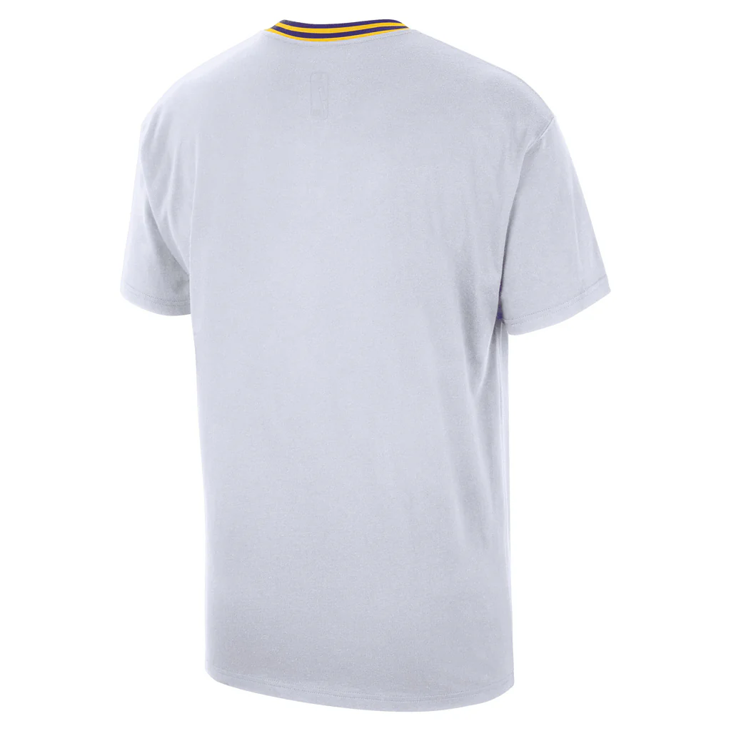 NBA Los Angeles Lakers Nike 2024/25 City Edition Premium Max90 Short Sleeve T-Shirt - Image 3